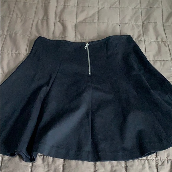 Gap Black Cotton A Line Skirt Size M - Picture 2 of 3